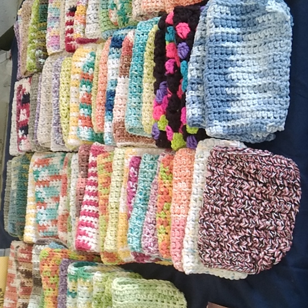 Handmade dishcloth